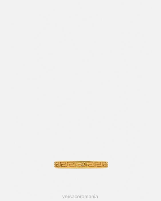 aur breloc grecesc gravat Versace bărbați accesorii 40L61686