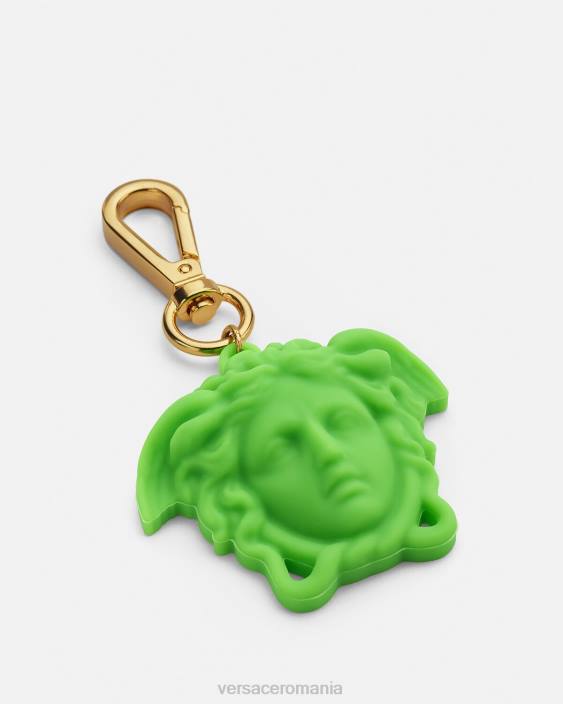 lămâie verde breloc la medusa Versace bărbați accesorii 40L61661