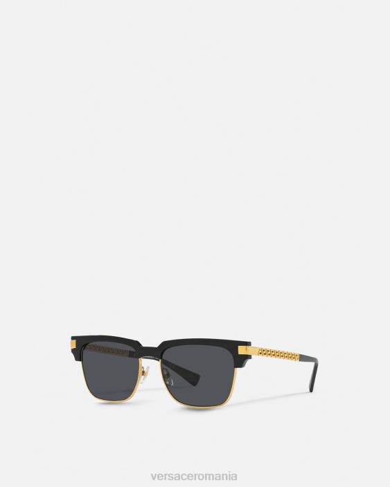 negru ochelari de soare greca Versace bărbați accesorii 40L61680