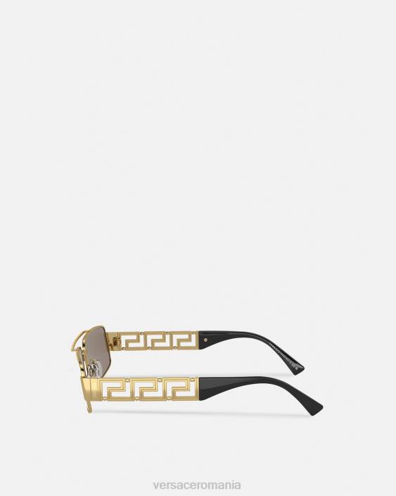 negru si auriu ochelari de soare greca Versace bărbați accesorii 40L61676