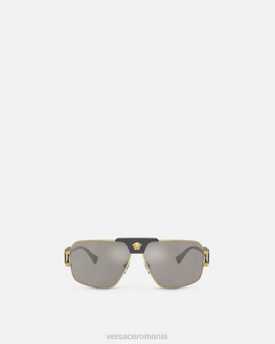 onul ochelari de soare pătrați proiect special Versace bărbați accesorii 40L61674
