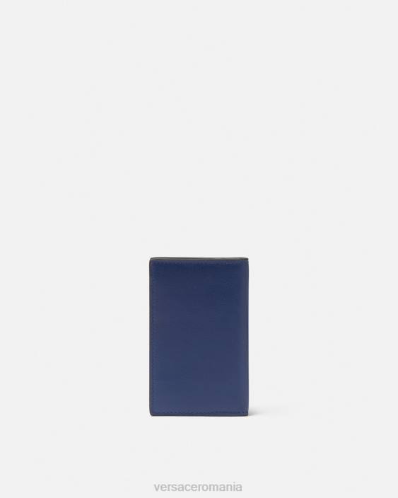 albastru suport card medusa biggie Versace bărbați accesorii 40L61633