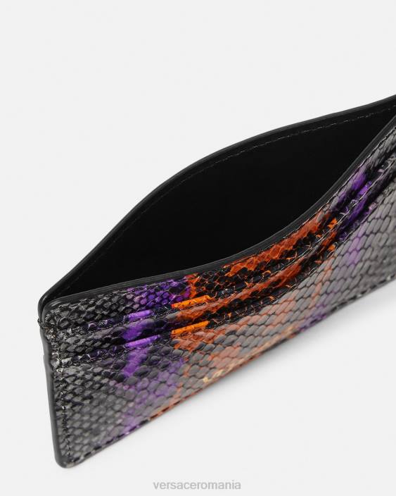 imprimare suport card cu imprimeu python greca Versace bărbați accesorii 40L61651