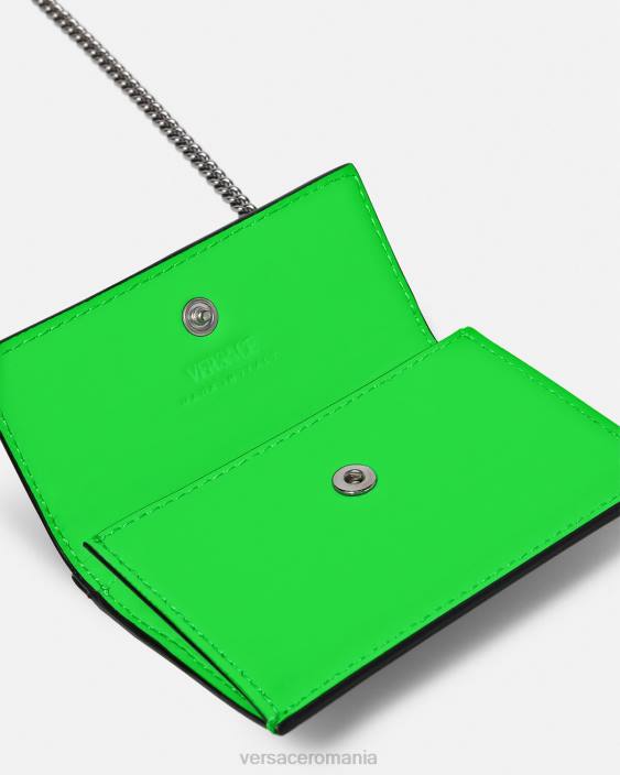 verde suport card medusa biggie Versace bărbați accesorii 40L61644