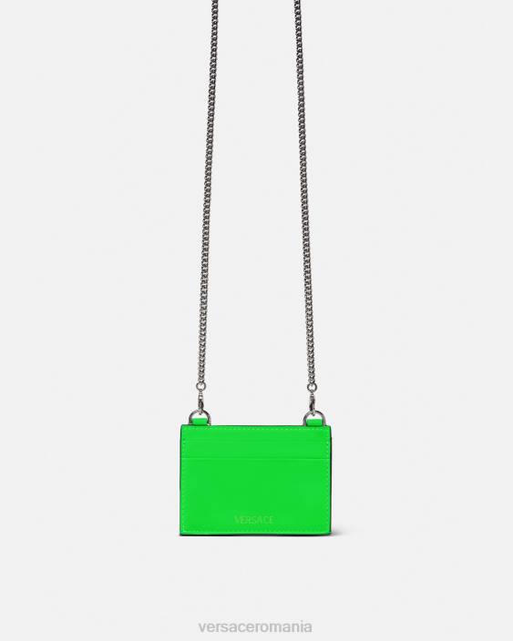 verde suport card medusa biggie Versace bărbați accesorii 40L61644