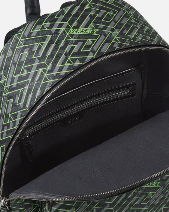 imprimare rucsac semnătură la greca Versace bărbați saci 40L61488