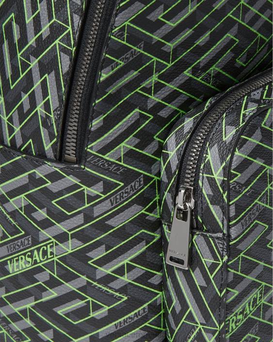 imprimare rucsac semnătură la greca Versace bărbați saci 40L61488