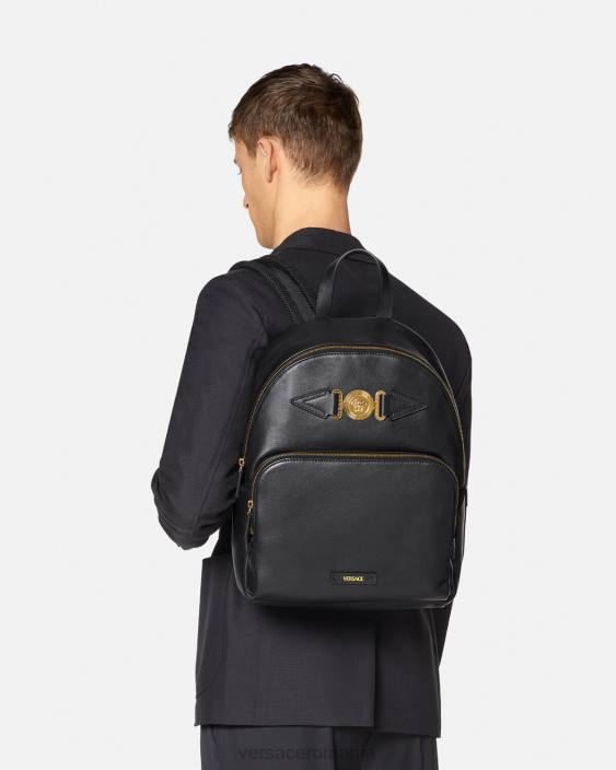 negru rucsac medusa biggie Versace bărbați saci 40L61471