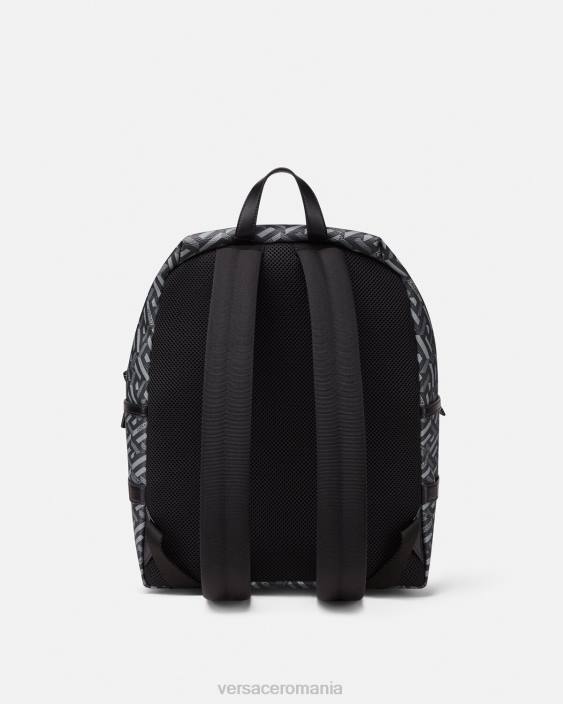 negru si gri rucsac semnătură la greca Versace bărbați saci 40L61487