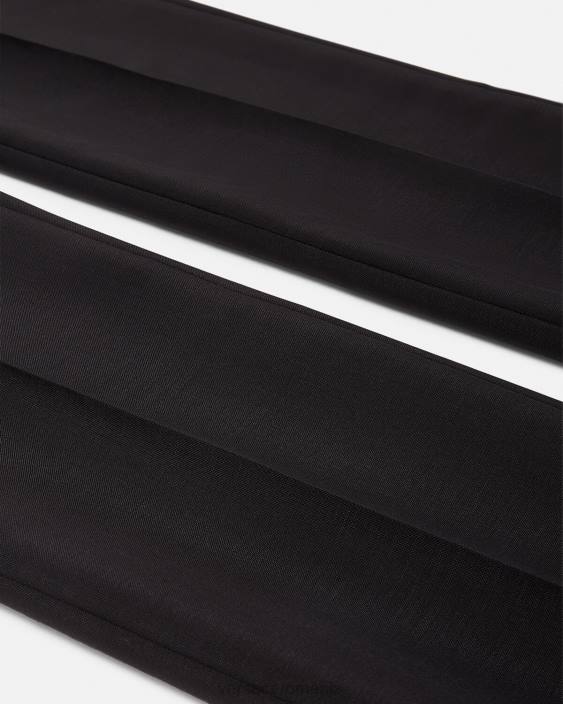 negru pantaloni formali din amestec de mohair Versace bărbați îmbrăcăminte 40L61261