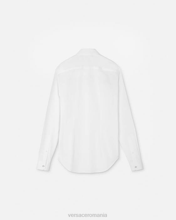 alb cămașă smoking formală Versace bărbați îmbrăcăminte 40L61301