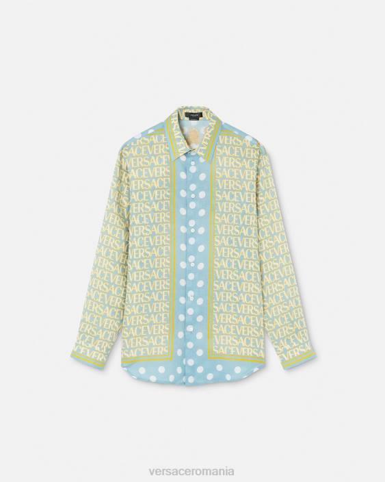 imprimare cămașă peste tot din in Versace bărbați îmbrăcăminte 40L61287