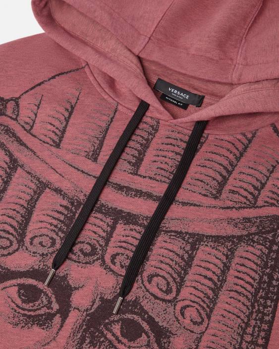 roz hanoracul la maschera Versace bărbați îmbrăcăminte 40L61416
