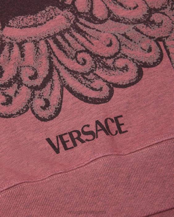 roz hanoracul la maschera Versace bărbați îmbrăcăminte 40L61416