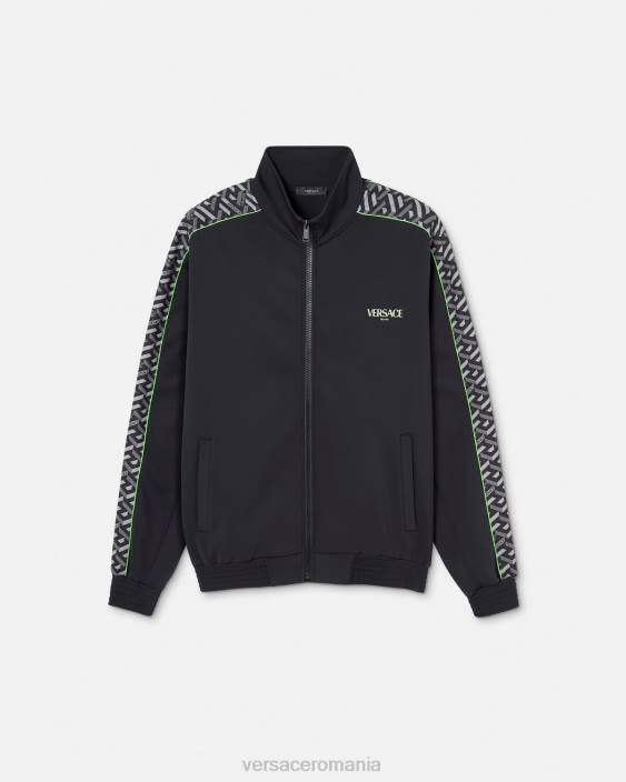 imprimare jachetă de sport la greca nylon gym Versace bărbați îmbrăcăminte 40L61458