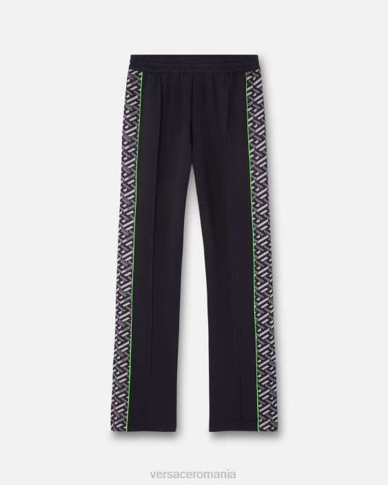 imprimare pantaloni de sport la greca nylon gym Versace bărbați îmbrăcăminte 40L61457