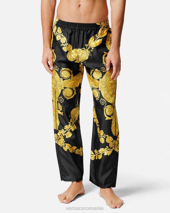 imprimare pantaloni de pijama maschera baroque Versace bărbați lenjerie intimă și îmbrăcăminte de plajă 40L61742