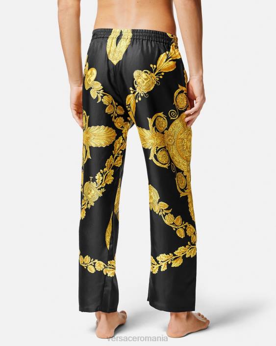 imprimare pantaloni de pijama maschera baroque Versace bărbați lenjerie intimă și îmbrăcăminte de plajă 40L61742