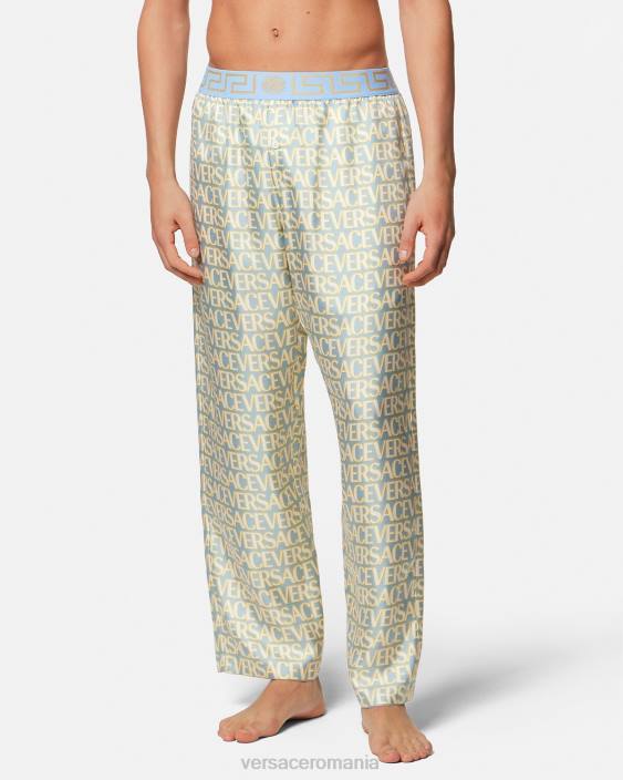 imprimare pantaloni de pijama peste tot Versace bărbați lenjerie intimă și îmbrăcăminte de plajă 40L61730