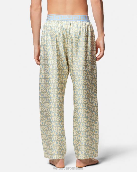 imprimare pantaloni de pijama peste tot Versace bărbați lenjerie intimă și îmbrăcăminte de plajă 40L61730