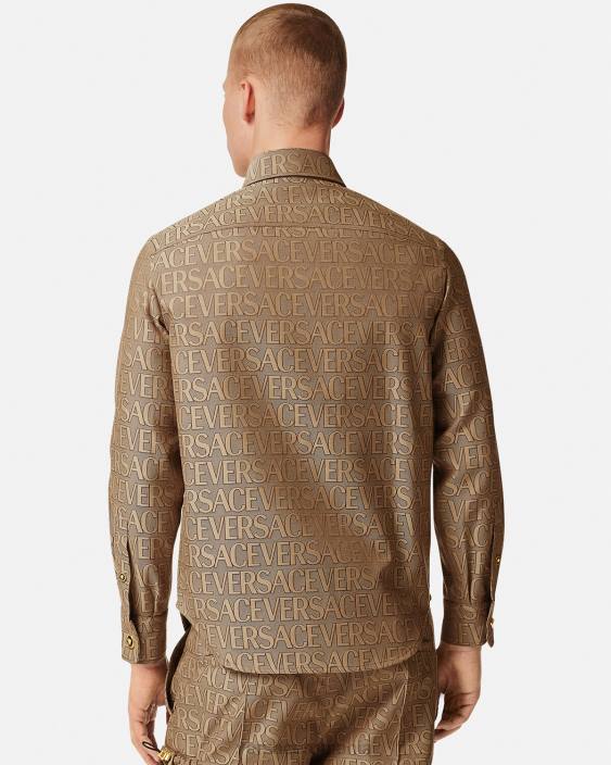 imprimare peste cămașă Versace bărbați îmbrăcăminte 40L61217