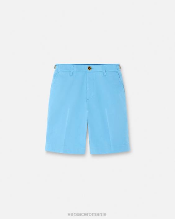 albastru deschis bermudă medusa biggie Versace bărbați îmbrăcăminte 40L61445