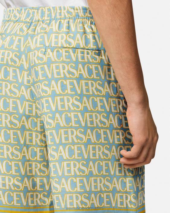 imprimare pantaloni scurți peste tot din in Versace bărbați îmbrăcăminte 40L61439