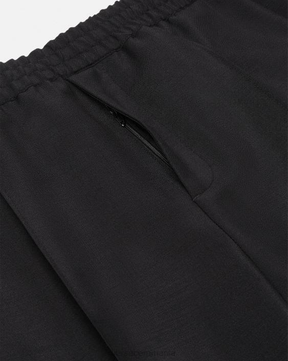 negru pantaloni de jogger în amestec de mohair Versace bărbați îmbrăcăminte 40L61450