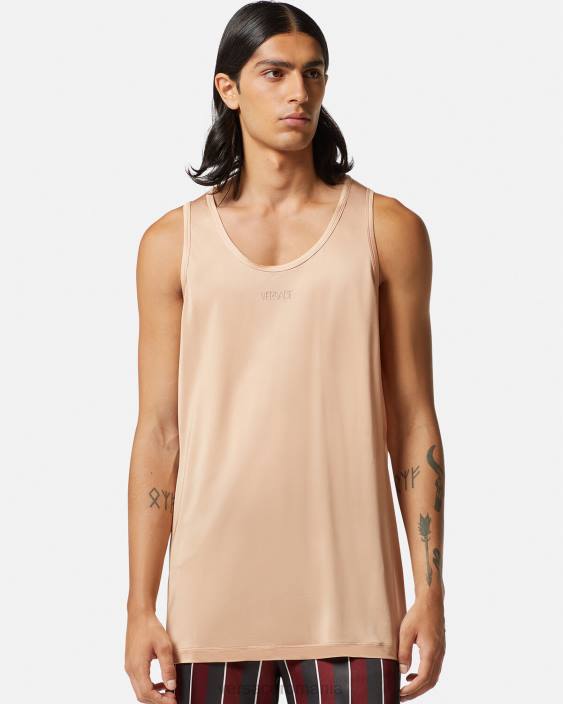 bej maieu decupat Versace bărbați îmbrăcăminte 40L61380