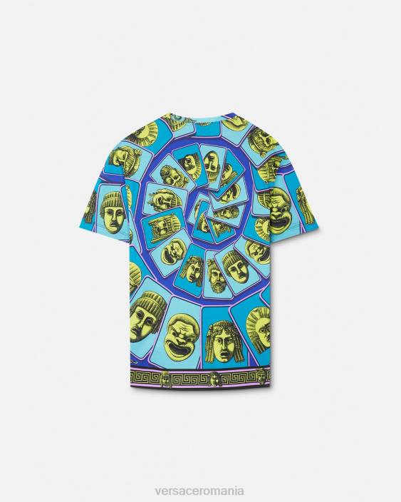 imprimare tricou le maschere Versace bărbați îmbrăcăminte 40L61381