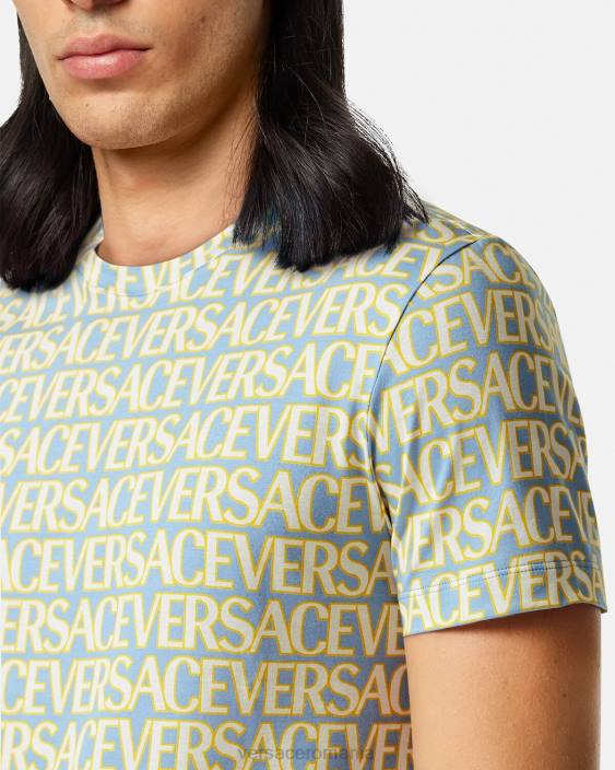 imprimare tricou peste tot Versace bărbați îmbrăcăminte 40L61354