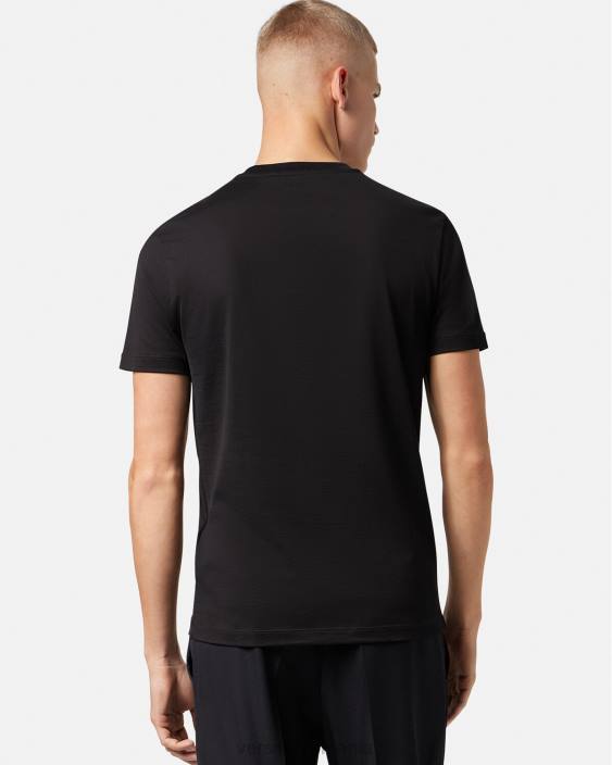 negru tricou cu medusa Versace bărbați îmbrăcăminte 40L61370