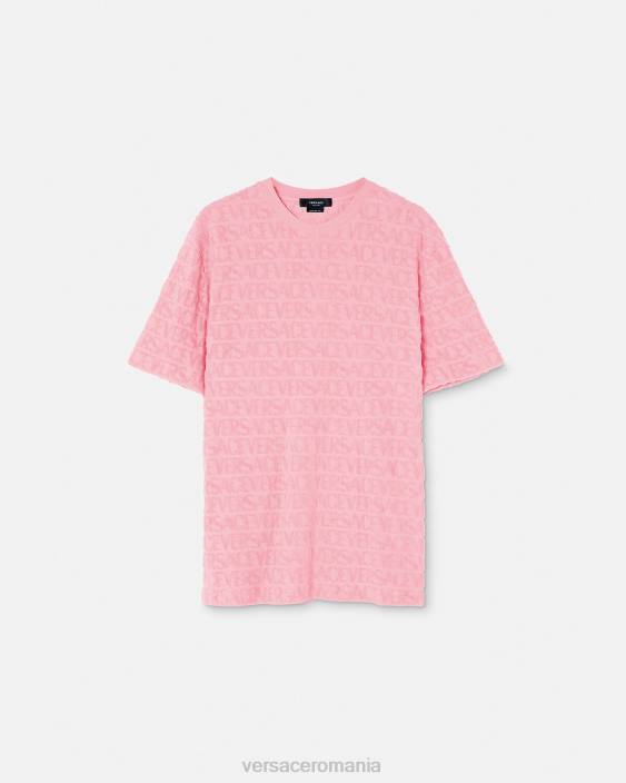 o singură culoare tricou cu prosop Versace bărbați îmbrăcăminte 40L61353