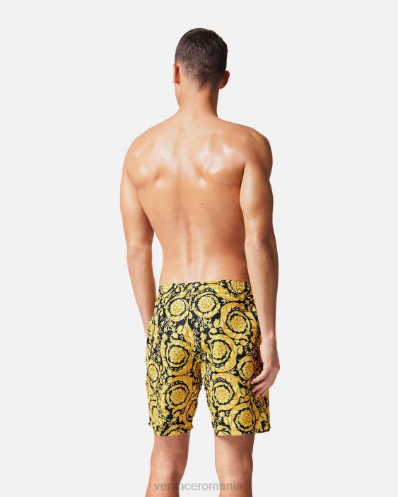 imprimare boardshorts barocco Versace bărbați lenjerie intimă și îmbrăcăminte de plajă 40L61806