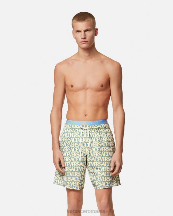imprimare pantaloni scurți peste tot Versace bărbați lenjerie intimă și îmbrăcăminte de plajă 40L61794