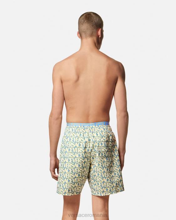 imprimare pantaloni scurți peste tot Versace bărbați lenjerie intimă și îmbrăcăminte de plajă 40L61794