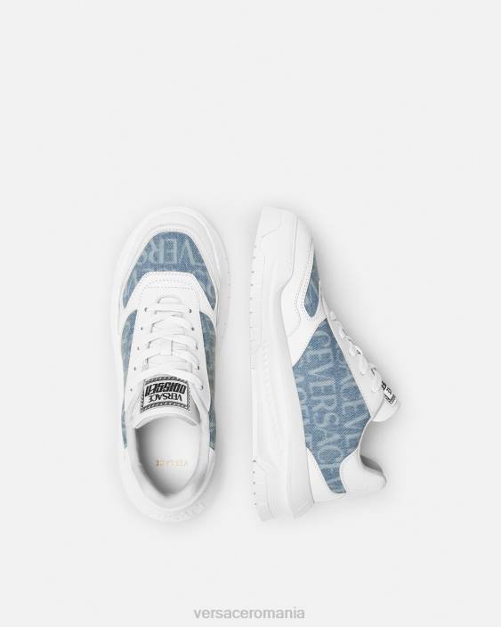alb adidasi odissea peste tot Versace bărbați pantof 40L61514