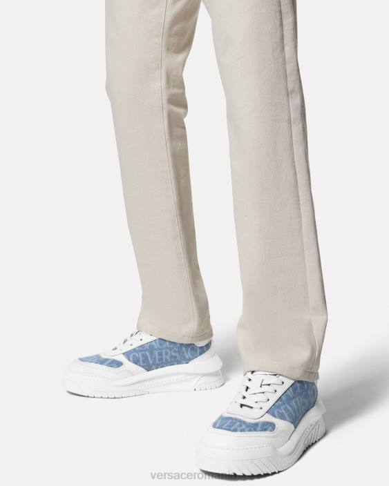 alb adidasi odissea peste tot Versace bărbați pantof 40L61514