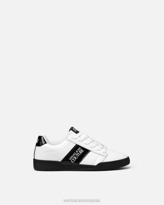 alb pantofi sport cu logo brooklyn Versace bărbați pantof 40L62453