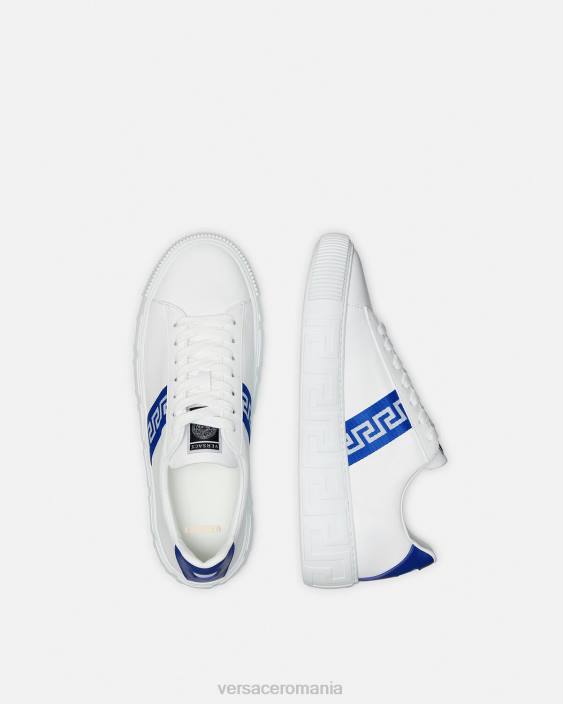 albastru alb adidași greca Versace bărbați pantof 40L61558