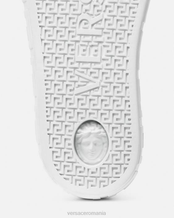 albastru deschis pantofi sport din denim greca Versace bărbați pantof 40L61548