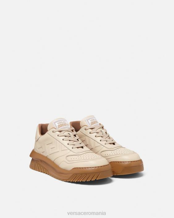 bej adidași greca odissea Versace bărbați pantof 40L61536