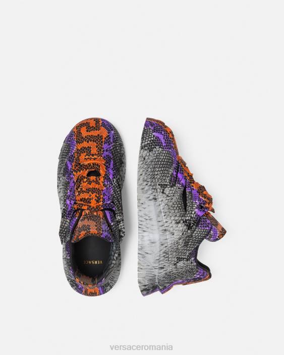 imprimare adidasi odissea cu imprimeu piton greca Versace bărbați pantof 40L61539