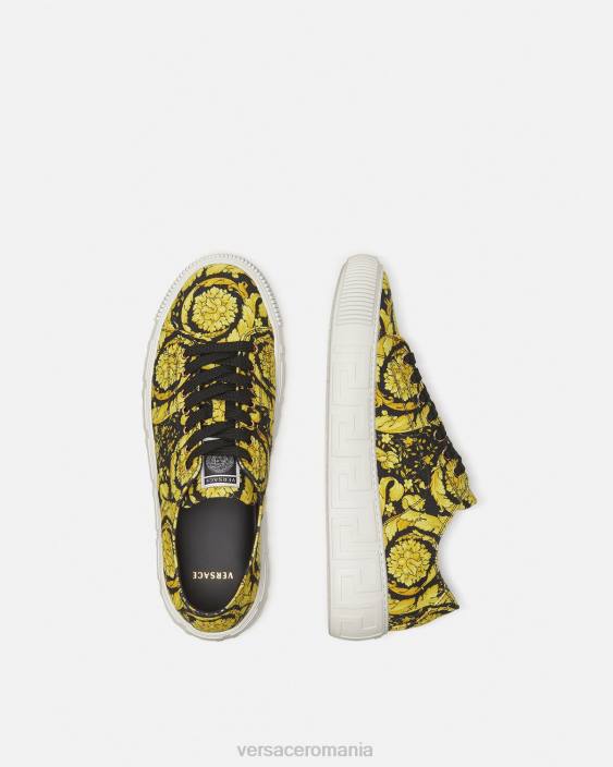 imprimare antrenori barocco greca Versace bărbați pantof 40L61553