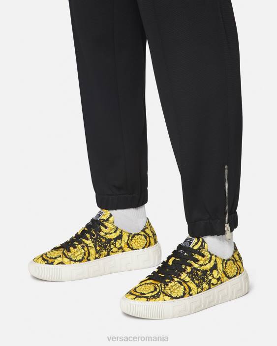 imprimare antrenori barocco greca Versace bărbați pantof 40L61553