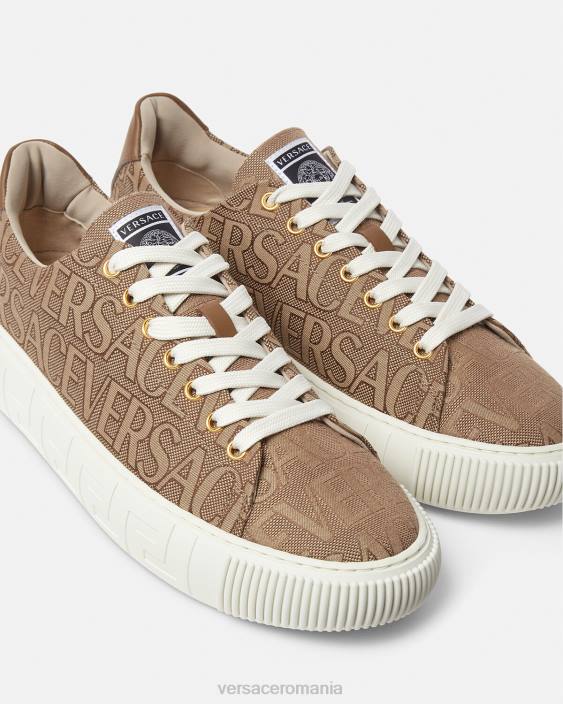 maro adidasi allover greca Versace bărbați pantof 40L61515