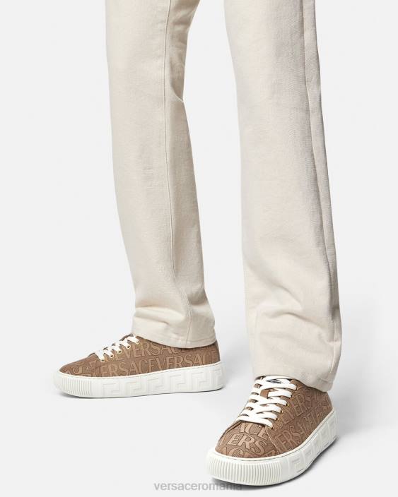 maro adidasi allover greca Versace bărbați pantof 40L61515