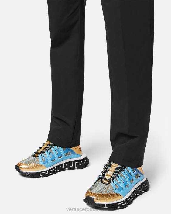 multicolor adidasi trigreca Versace bărbați pantof 40L61511