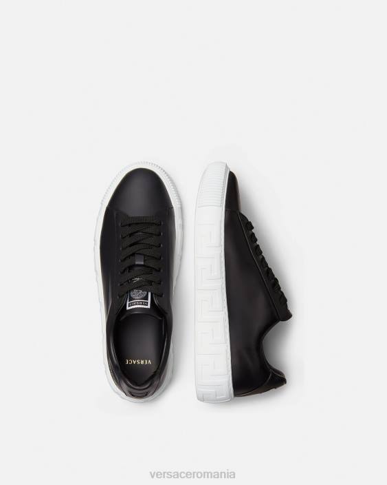 negru adidași greca Versace bărbați pantof 40L61547