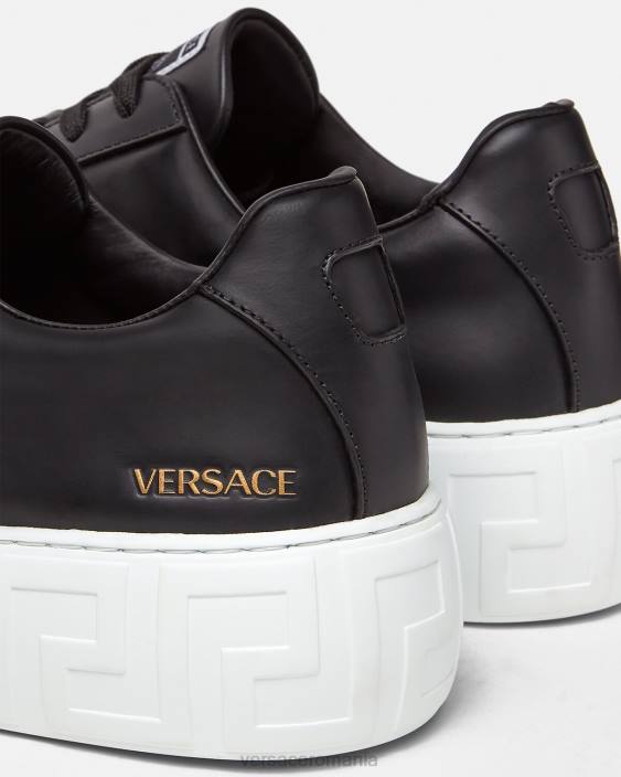 negru adidași greca Versace bărbați pantof 40L61547